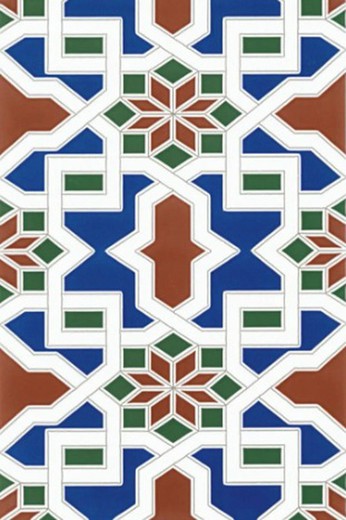 Blå Medina kakellåda 20x30cm 1,50m2 25 st Ribesalbes Keramik