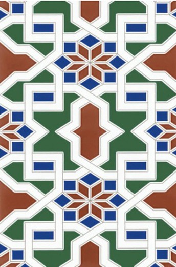 Green Medina tile box 20x30cm 1.50m2 25 pieces Ceramics Ribesalbes