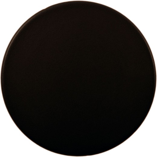 Boîte à carreaux ronde noire 16x16 mat 0,50ms / 25 pièces Complementto
