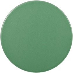 Boîte à carreaux ronde vert 16x16 mat 0,50ms / 25 pièces Complementto