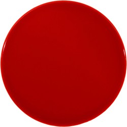 Carrelage rond rouge 16x16 brillant 0,50ms / 25 pièces Complementto