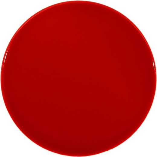 Carrelage rond rouge 16x16 brillant 0,50ms / 25 pièces Complementto