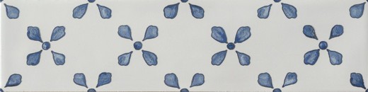 Carrelage Tabarca Blue Mate Carrelage 7.5x30 0.5m2 / Carton 22 Pièces / Carton Pissano