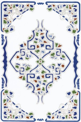 Niebieskie pudełko na płytki Toledo 20x30cm 1,50m2 25 sztuk Ceramika Ribesalbes