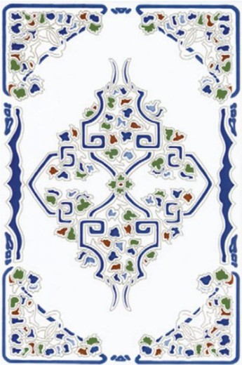 Caixa azulejo Toledo 20x30cm 1,50m2 25 peças Cerâmica Ribesalbes