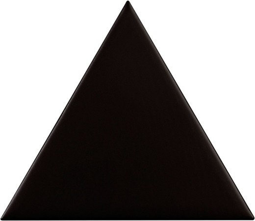 Caja azulejo triangulo 18,5x16 cm black mate 0,50ms / 35 piezas Complementto