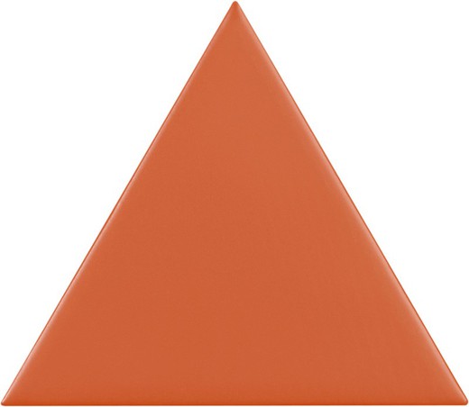 Boîte à carreaux triangle 18,5x16 cm corail mat 0,50ms / 35 pièces Complementto