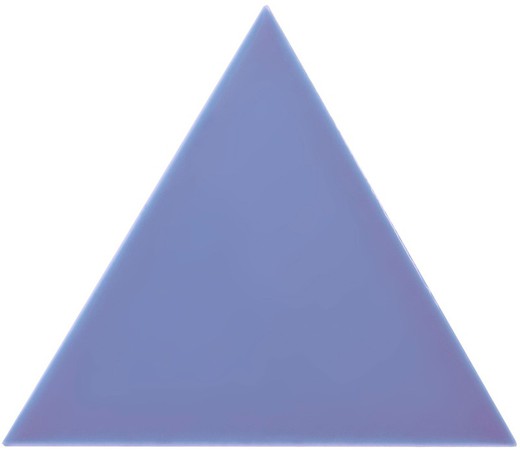 Τριγωνικό κουτί πλακιδίων 18,5x16 cm ανοιχτό μπλε γυαλιστερό 0,50ms / 35 τεμάχια Συμπλήρωμα