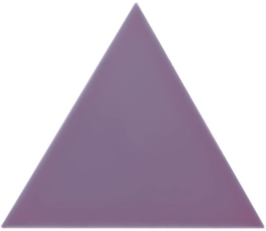 Caja azulejo triangulo 18,5x16 cm lilac brillo 0,50ms / 35 piezas Complementto