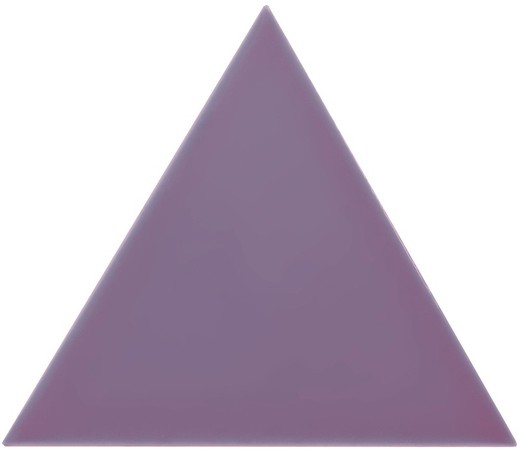 Triangle tile box 18.5x16 cm gloss lilac 0.50ms / 35 pieces Complementto