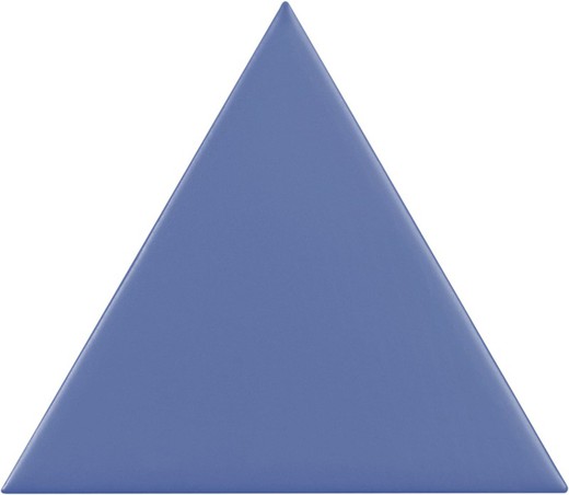 Caixa rajola triangle 18,5x16 cm marineblue mat 0,50ms / 35 peces Complement