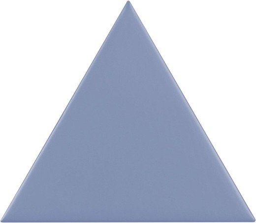 Boîte à carreaux triangle 18,5x16 cm bleu ciel mat 0,50ms / 35 pièces Complementto