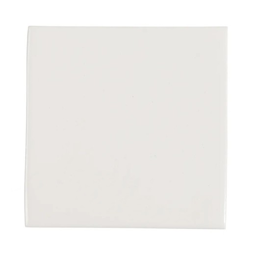 Caixa de azulejos Victoria Off White 10x10 cm 0,50 m2 / 50 peças Cerámica l´antiga