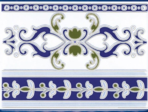 Caixa Borda Cartuja 15x20 0,90m2 30 peças Cerâmica Ribesalbes
