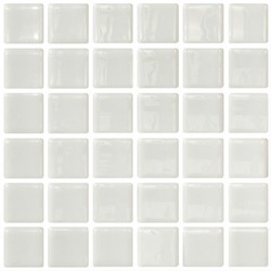 Scatola di gresite 5x5 bianco semplice 2m2 20 pezzi Togama