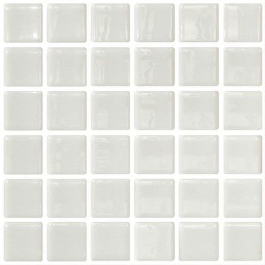 Boîte grésite 5x5 uni blanc 2m2 20 pièces Togama