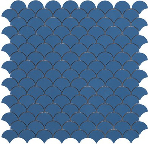 Mosaic mesh box 36x29 Soul blue mate 10 pieces / box
