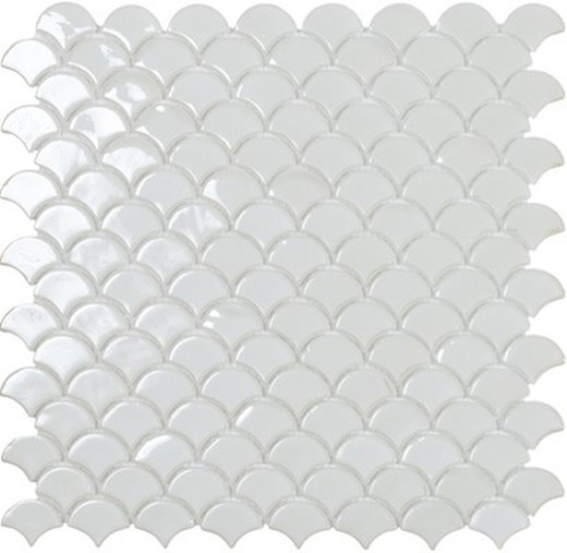 Mosaic mesh box 36x29 Soul white gloss 10 pieces / box