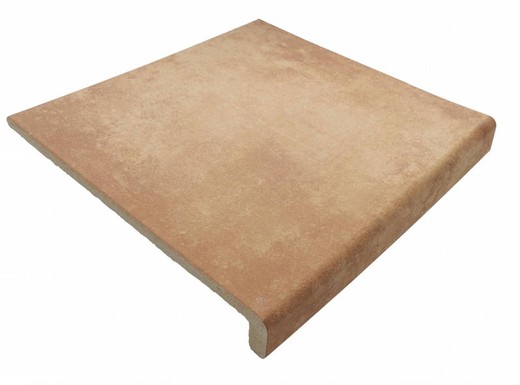 Caja Peldaño Porcelánico Ares Beige Antideslizante 33x33 cm 4 piezas Keros