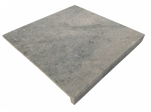 Redstone Marchepied en Porcelaine Acier Antidérapant 33x33 cm 4 pièces Keros