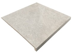 Marchepied en porcelaine antidérapante gris Redstone 33x33 cm 4 pièces Keros