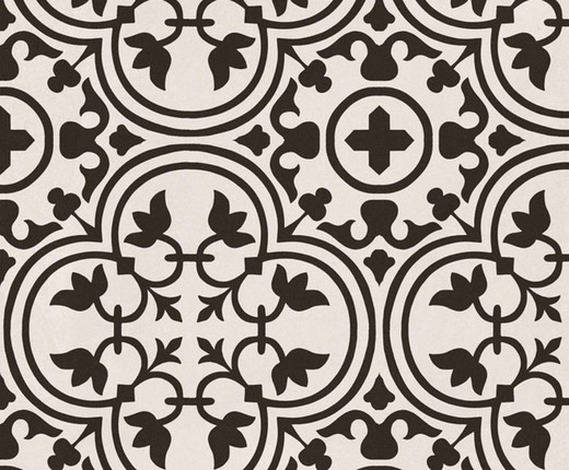 Boite porcelaine Antico noir 60x60 1.4m2 4 pièces Apavisa