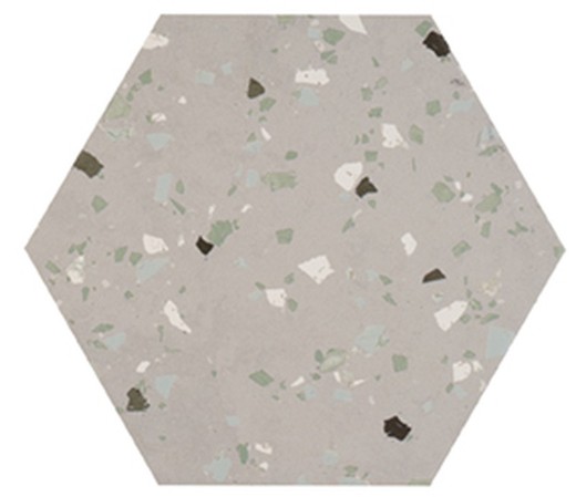 Caja Porcelanico Rectificado Hexagonal 25x29 Grey South 17 Piezas 0,93m2 Apavisa Apavisa