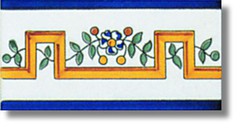 Cenefa 10x20 cm Ca 13R Ceramica Lantiga