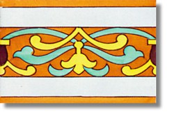 Cenefa 15x20 cm CA 14  Ceramica Lantiga