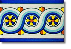 Cenefa 15x20 cm CA 6  Ceramica Lantiga