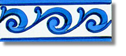 Cenefa 7,5x20 cm Perales Ceramica Lantiga