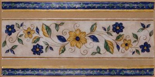 Valance Cazorla ockra 16,4x33,3 cm