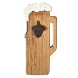 Cocina Abridor botellas jarra Medidas: 36 cm x 4 cm x 17 cm  Material: Madera Peso neto: 350 grs.