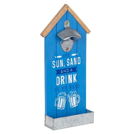 Cocina Abridor botellas sun / sand Medidas: 30 cm x 4,5 cm x 14 cm  Material: MDF Peso neto: 290 grs.