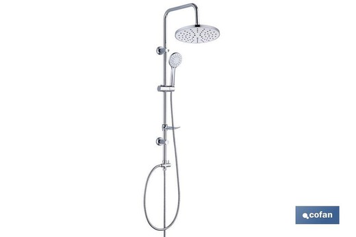 Round Shower Column 5 Functions