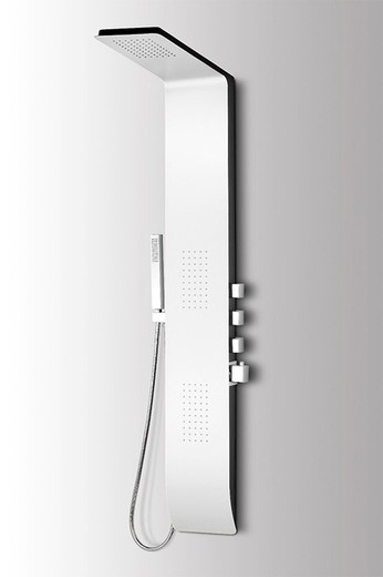 Coluna de chuveiro termostática com hidromassagem Kiara