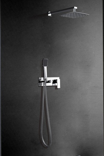 Norwegian chrome concealed shower set. Imex