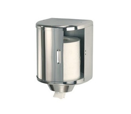 Dispensadores de papel toalla bobina - adosado en pared Acero inox AISI 304 Brillante DT0303C Mediclinics