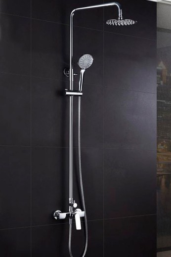 Luxor chrome single-lever shower. Imex