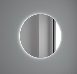 Cirkulär spegel med led-belysning Avila Dos