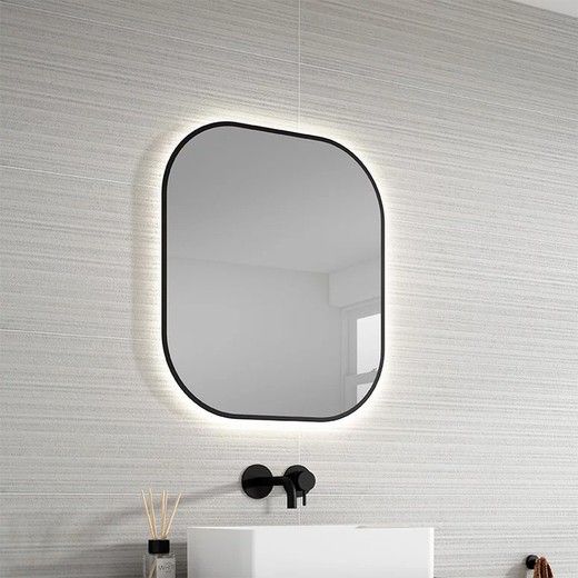 Miroir Cloe avec lumière Led Visobath