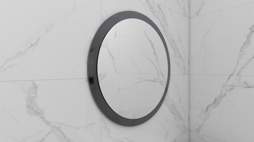 Espejo baño Mirko redondo 80 cm PyP — Azulejossola