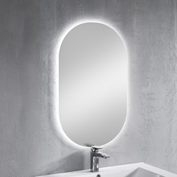 Espejos retroiluminanos y espejos de aumento para baños — Azulejossola