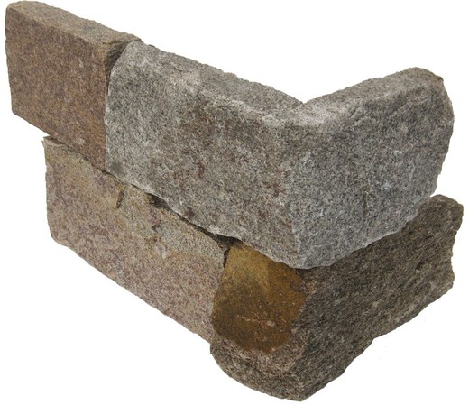 Średniowieczny narożnik z kamienia naturalnego 40/20x20