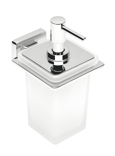 EV soap dispenser Chrome