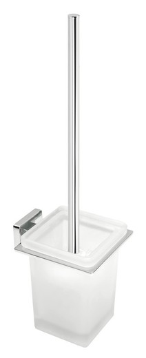 EV Toilet Brush Holder Chrome