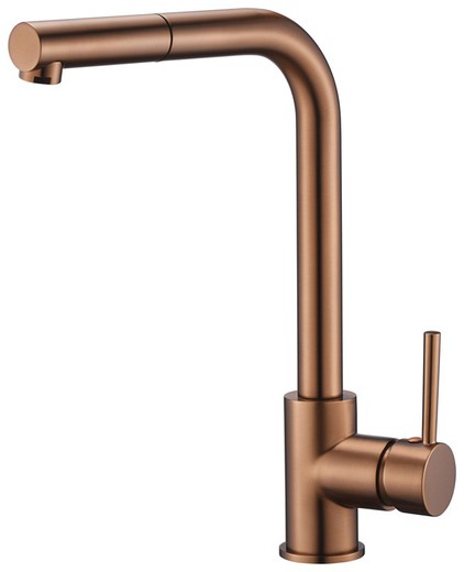 Malta rose gold kitchen faucet Ref.GCE006/ORC Imex