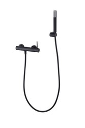 Grifería ducha monomando Monza negro mate BDM039-5NG Imex