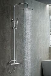 Badezimmer Wasserhahn Dusche Milan Chrom Imex