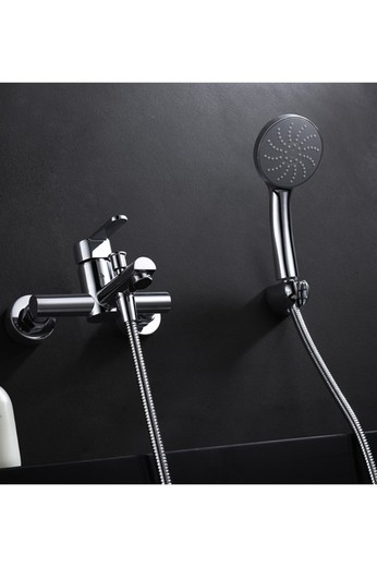 Chrome Roma bathroom shower faucet. Imex